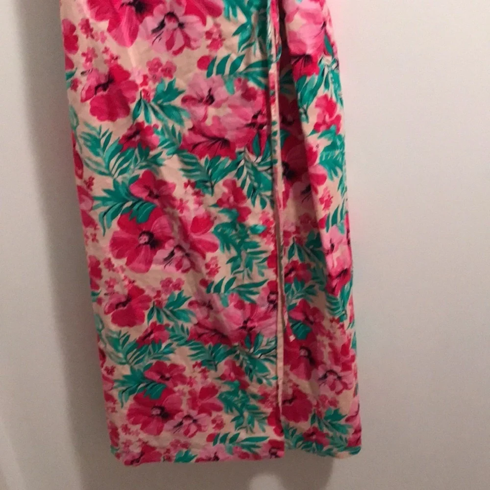 NWOT JCrew Cotton Floral Wrap Dress sz 00